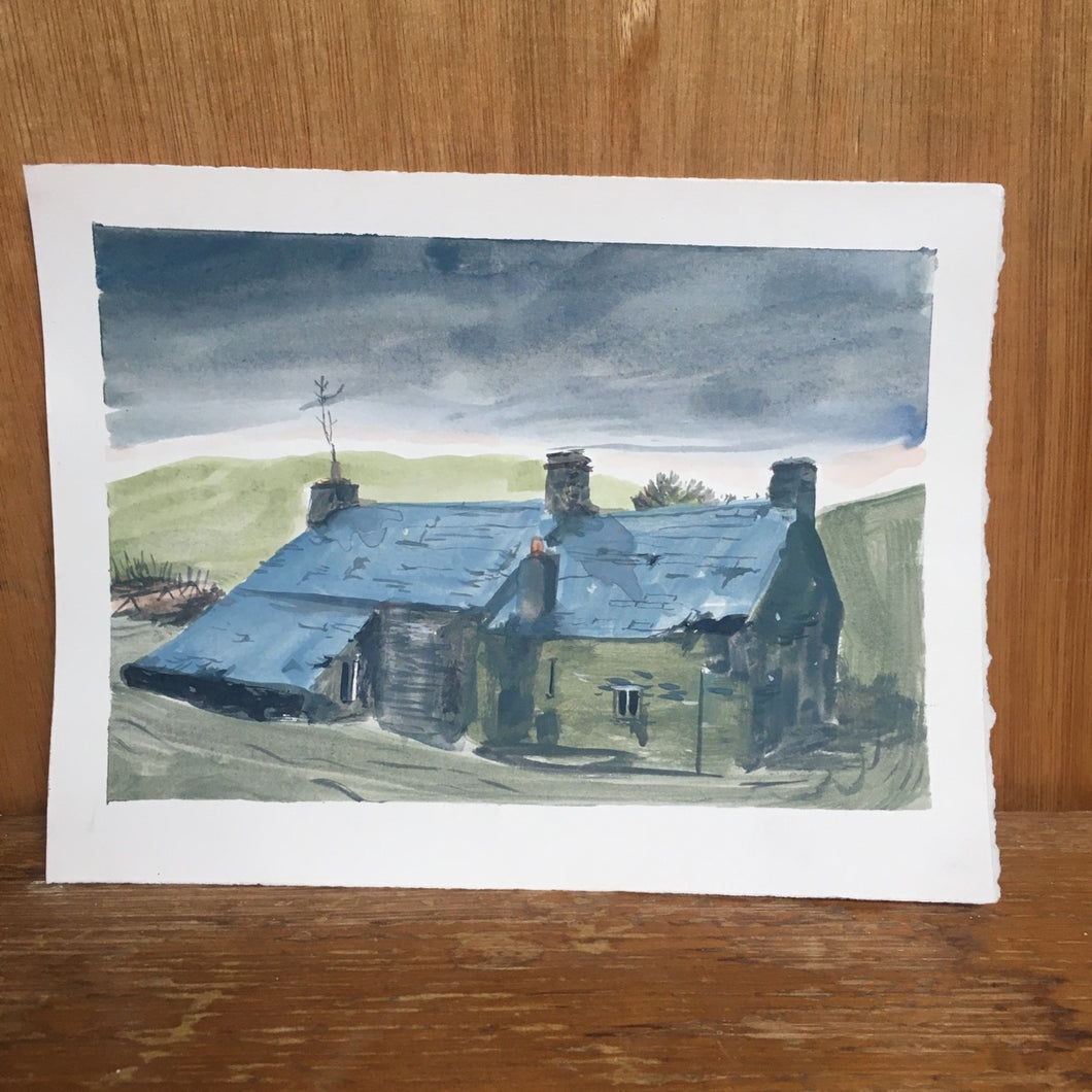 Empty House, Hafod Estate | Josephine Birch | Original Artwork | Partnership Editions