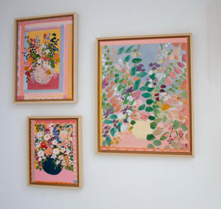 Foraged Florals (Framed)