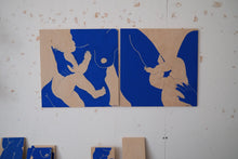 Load image into Gallery viewer, Original Artwork | Winter Drop, Laxmi Hussain, Wood Panel, Figurative 
