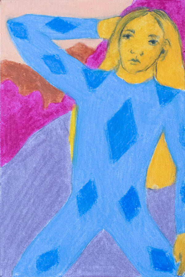Harlequin Dancer (Framed)