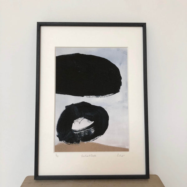 Oval & Circle Print | David Hardy | Giclée Print with Mount | Partnership Editions