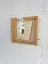 Load image into Gallery viewer, Original framed wood artwork made by artist Adriana Jaros for the winter drop.