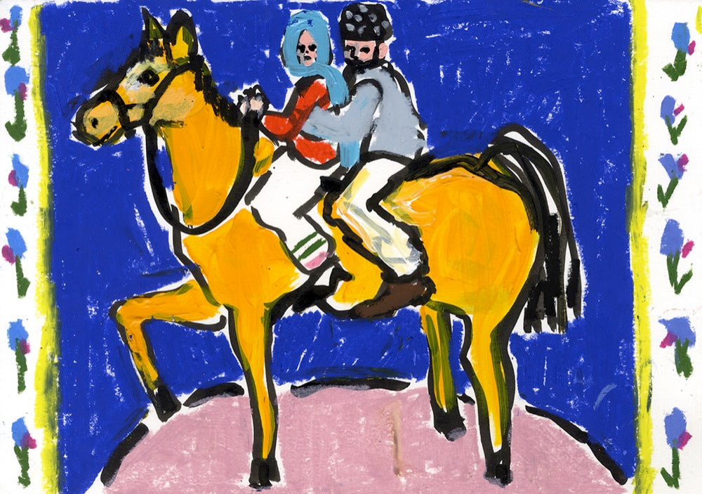 Horseback | Isabella Cotier | Original Artwork | Partnership Editions