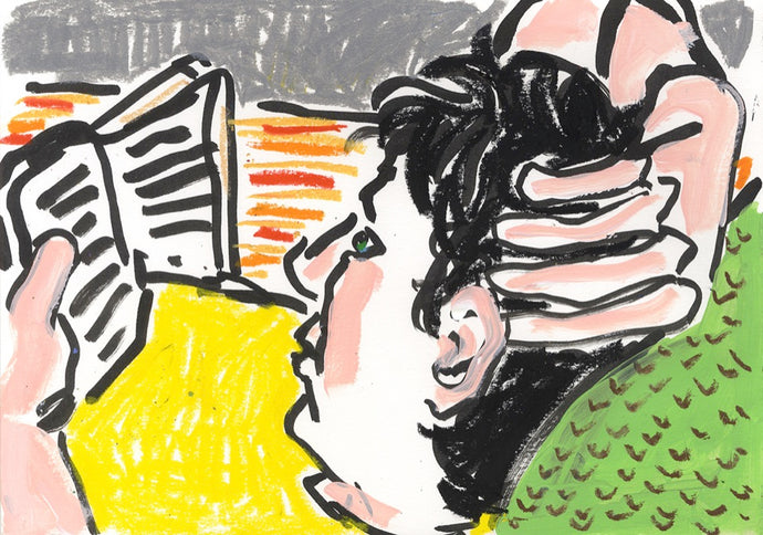 Reading | Isabella Cotier | Original Artwork | Partnership Editions