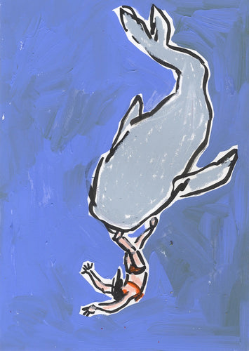 Whale Food  | Isabella Cotier | Original Artwork | Partnership Editions