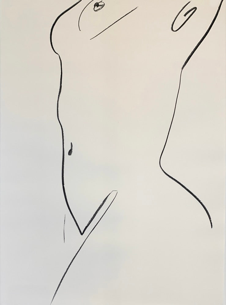 Large Studio Nude 1 | Alexandria Coe | Original Artwork | Partnership Editions