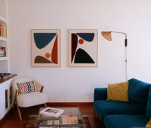 Load image into Gallery viewer, Large variation n.2 - Sunshine dot, Framed