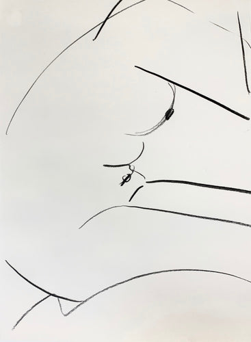 Medium Studio Nude 4 | Alexandria Coe | Original Artwork | Partnership Editions