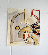 Load image into Gallery viewer, Work on paper by the emerging artist Adriana Jaros titled Newlyn.