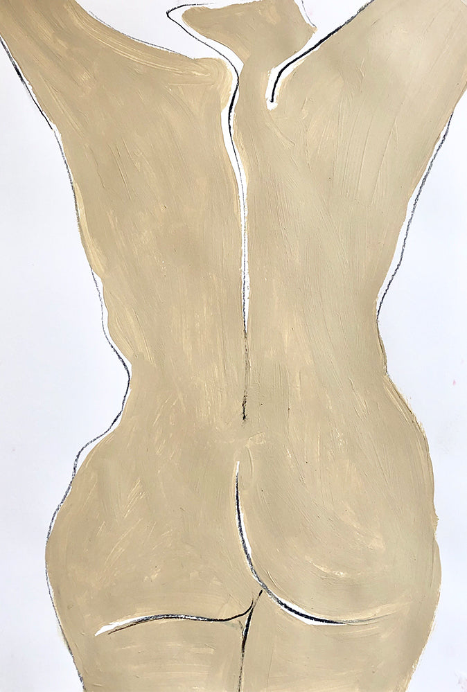 Nude in Nude 2 | Alexandria Coe | Original Artwork | Partnership Editions