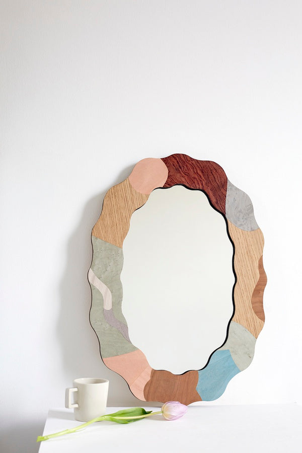 Oval Curve Mirror