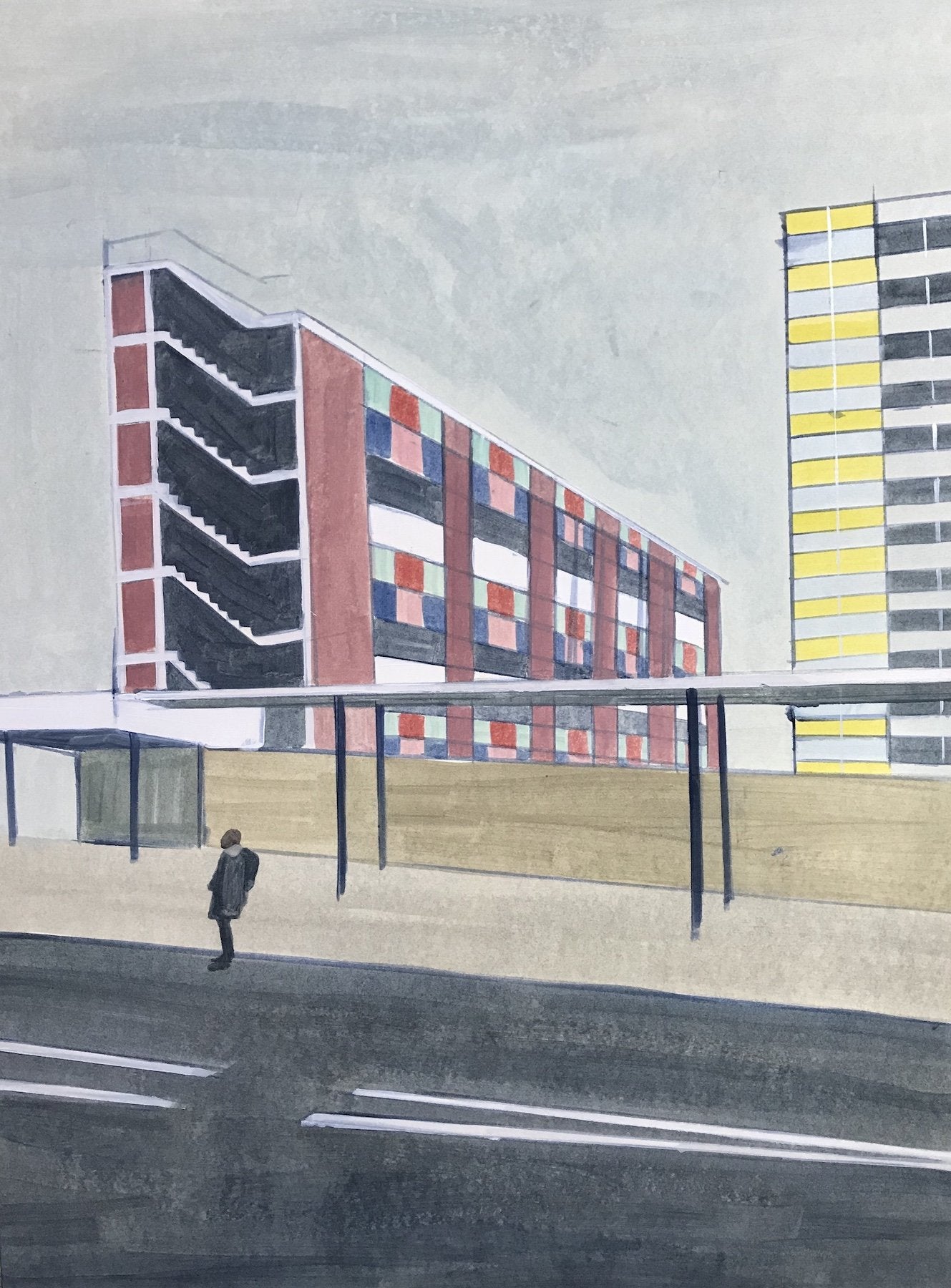 Pavement #9 | Christabel Blackburn | Original Artwork | Partnership Editions