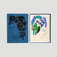 Load image into Gallery viewer, Petras Turban Ladies - Starling Blue Collectors Box