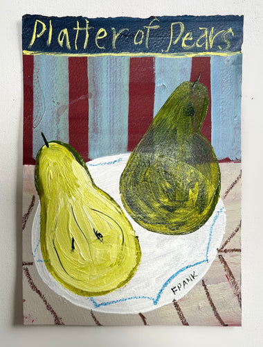 Platter of Pears