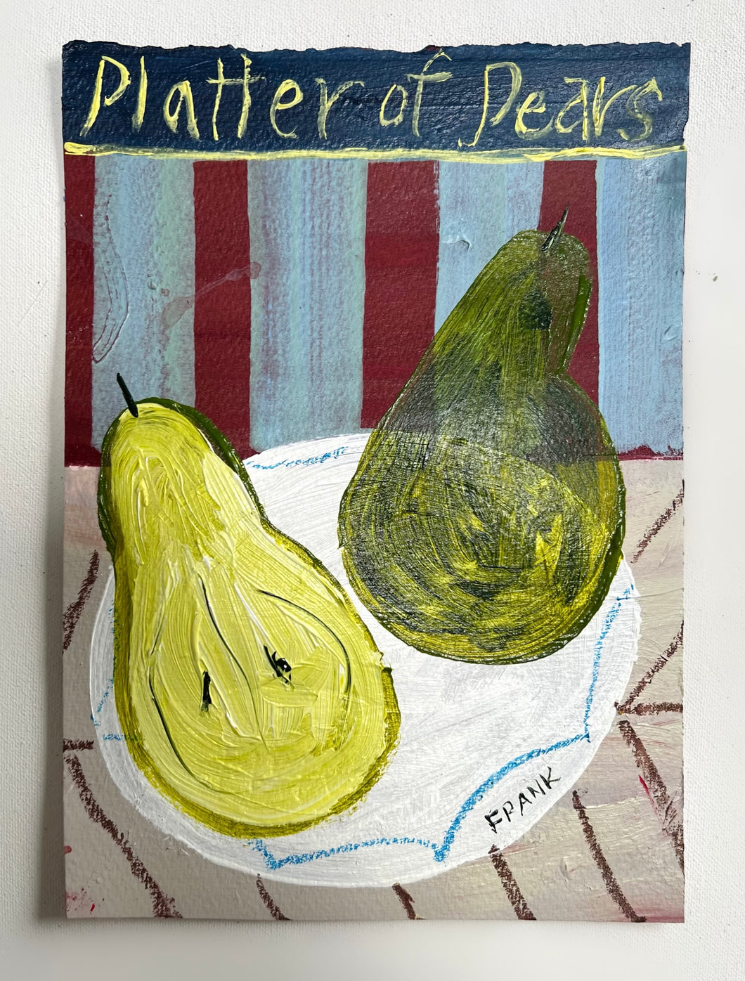 Platter of Pears