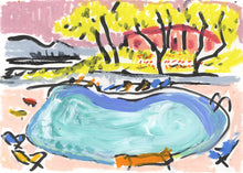 Load image into Gallery viewer, Postcard Poolside