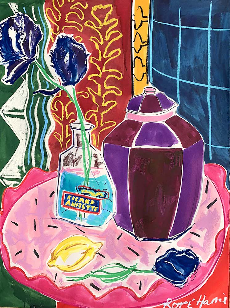 Ricard Anisette | Rose Electra Harris | Original Artwork | Partnership Editions