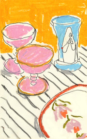 Rose Tinted Glasses | Isabella Cotier | Gliclee Print | Partnership Editions