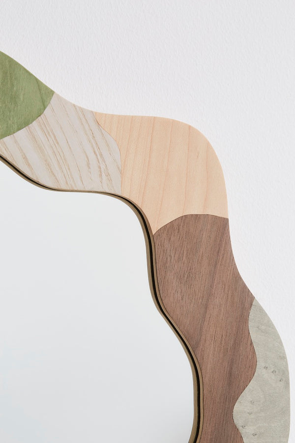 Round Curve Mirror