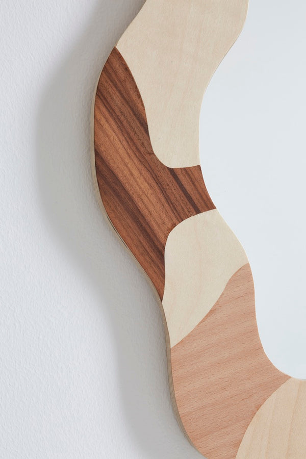 Round Curve Mirror