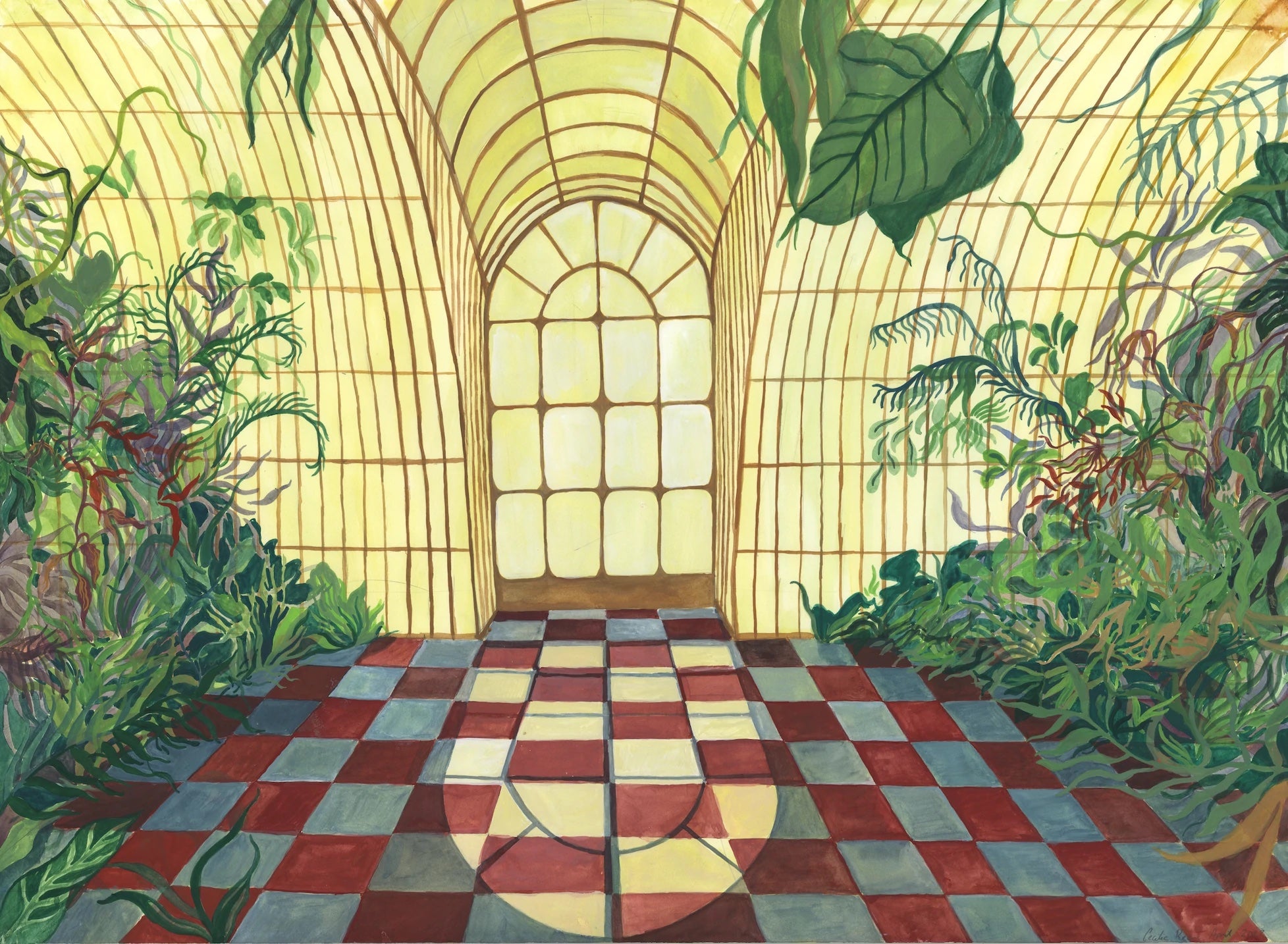 The Greenhouse Print (A1)