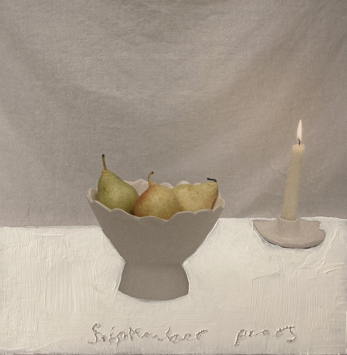 September Pears | Lottie Hampson | Original Artwork | Partnership Editions