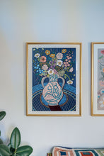 Load image into Gallery viewer, Sitting room inspiration, statement artwork  by Camilla Perkins.