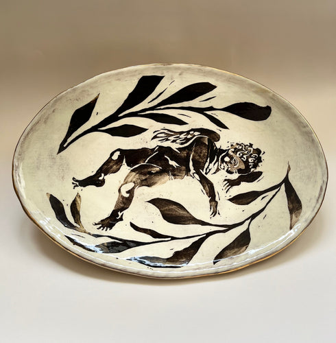 Sleeping Eros platter