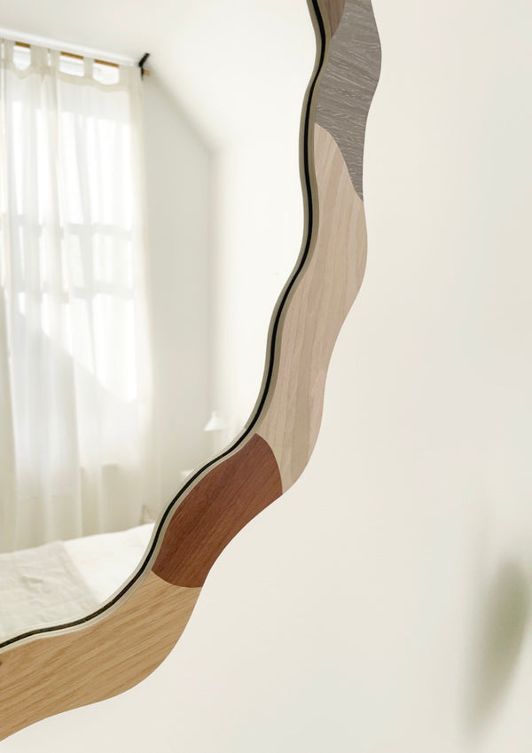 Oval Slim Spring Mirror