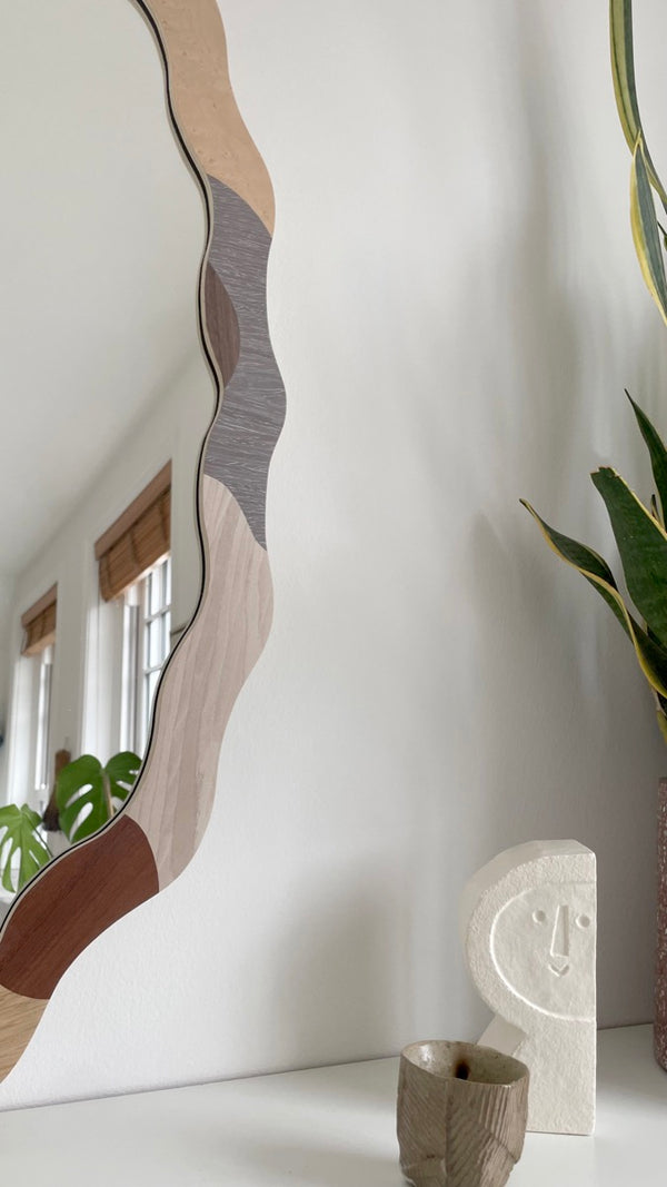 Oval Slim Spring Mirror