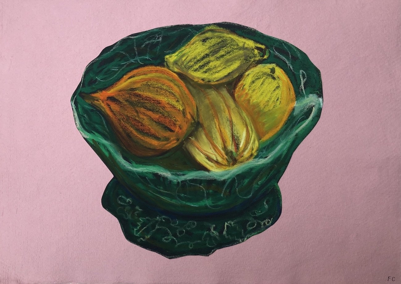 Squash with two lemons | Frances Costelloe | Original Artwork | Partnership Editions