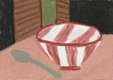 Load image into Gallery viewer, Striped Bowl by Window