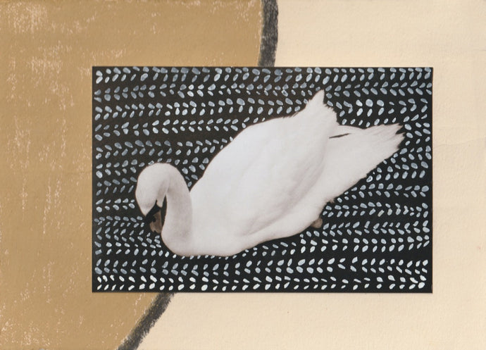Swan Collage IV (Framed)