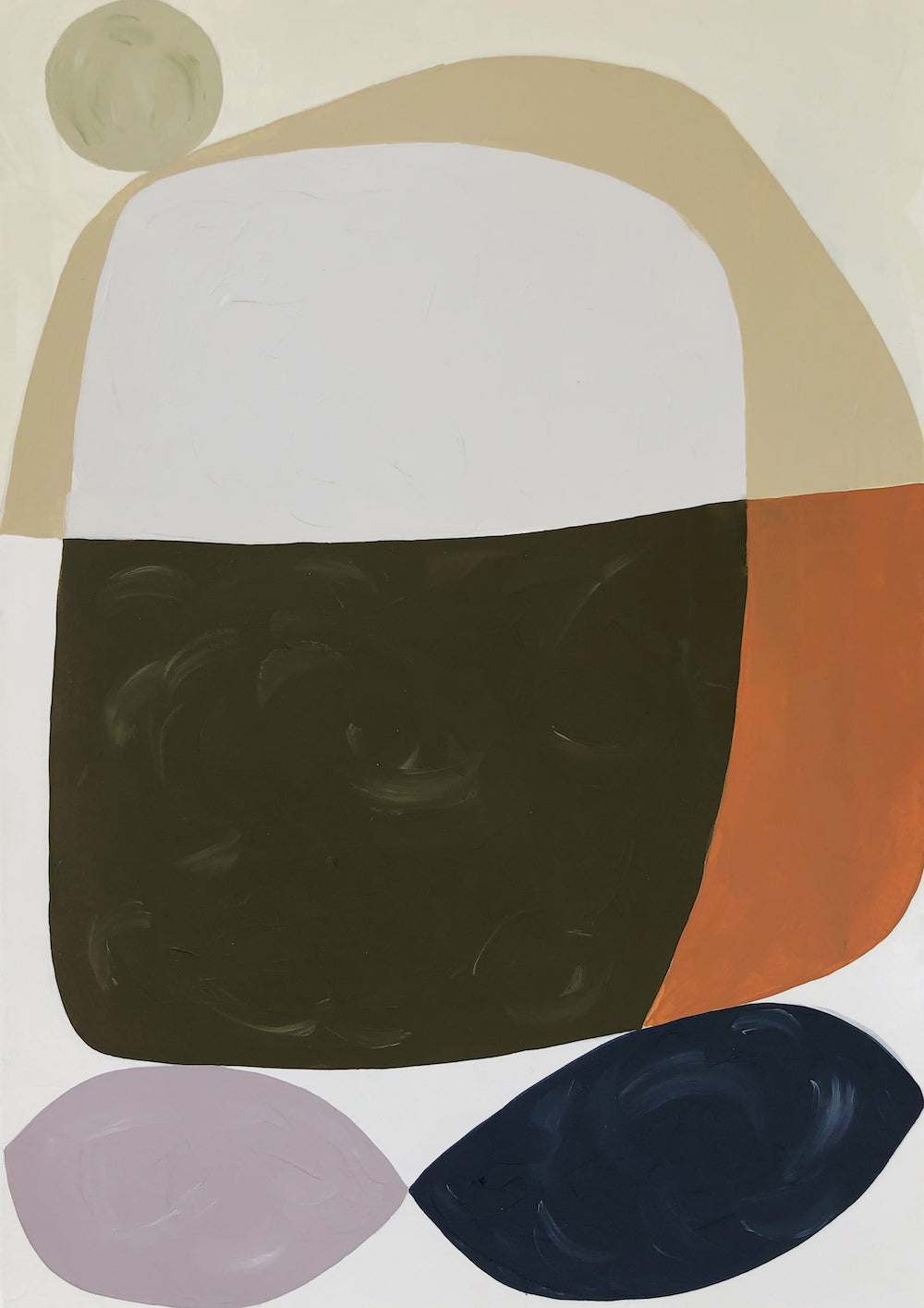 Tangerine | Laurie Maun | Acrylic on Card | Partnership Editions