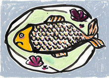 Load image into Gallery viewer, The Sea Food Menu | Isabella Cotier | Original Artwork | Partnership Editions