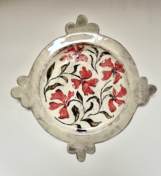 Trefoil Flower Plate