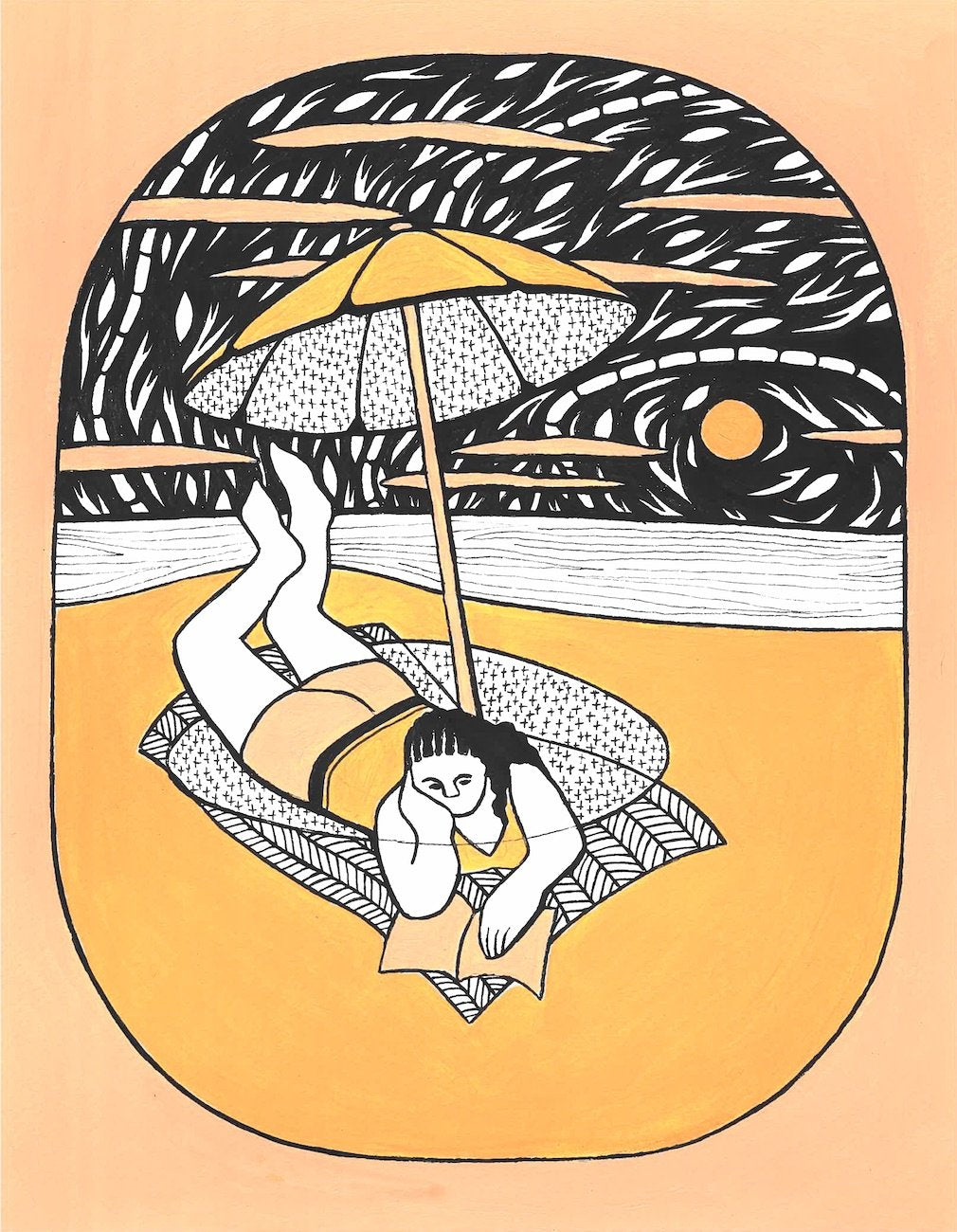 Umbrella II | Nathalie Jolivert | Original Artwork | Partnership Editions
