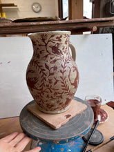 Load image into Gallery viewer, Birds And Beasts Flower Jug