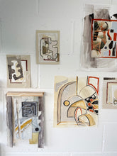 Load image into Gallery viewer, Original Artwork | Collage, Adriana Jaros, Unframed, Winter Drop
