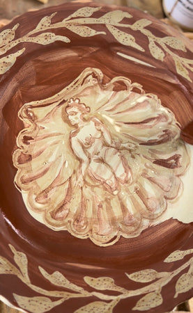 Aphrodite Emerging From Shell Dinner Plate