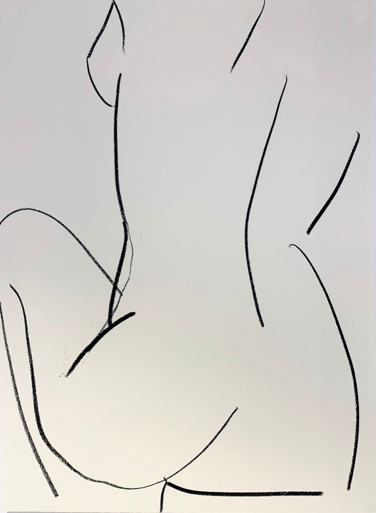 Extra Large Studio Nude 4 | Alexandria Coe | Original Artwork | Partnership Editions