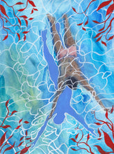Load image into Gallery viewer, Swimmer | Cecilia Reeve | Original Artwork | Partnership Editions