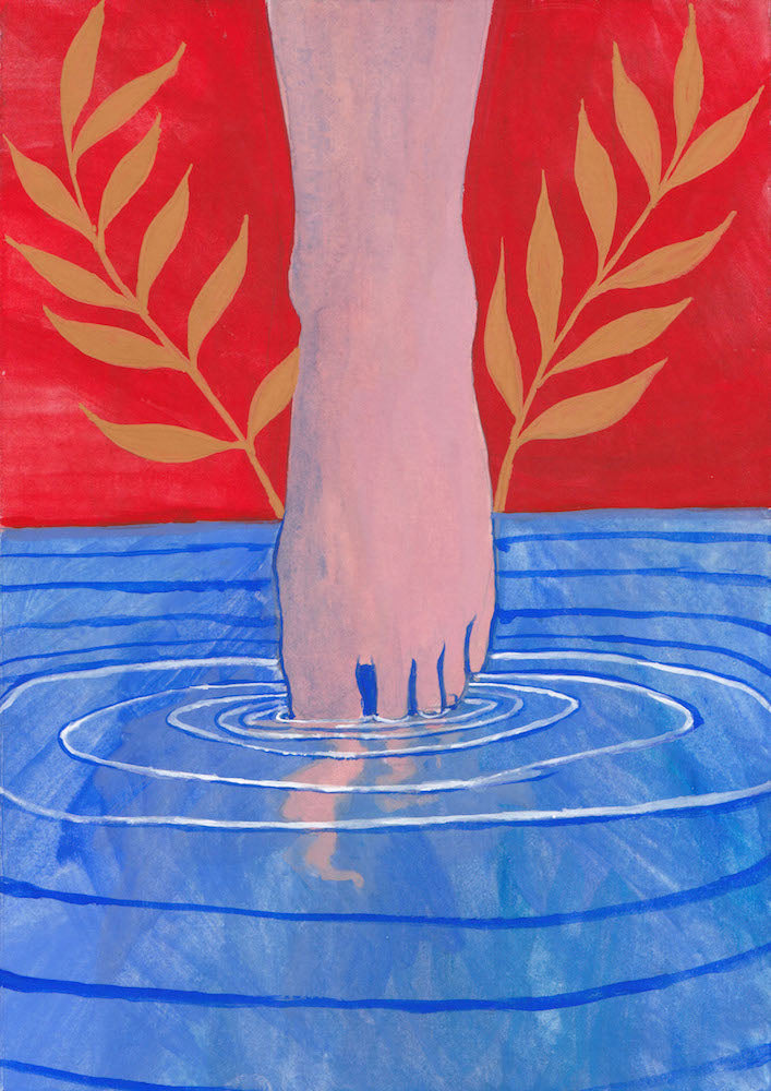 Testing The Water II | Cecilia Reeve | Original Artwork | Partnership Editions